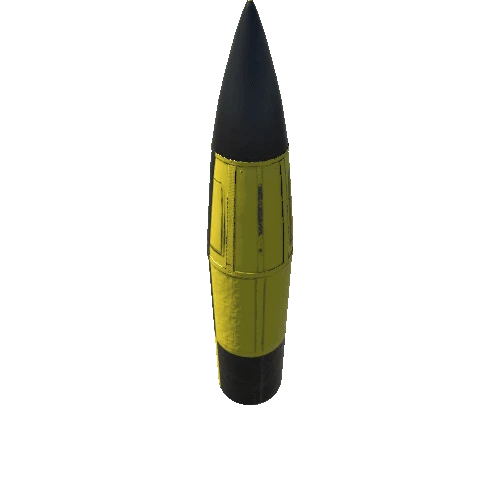 A4 Rocket Upper Half Painted 03